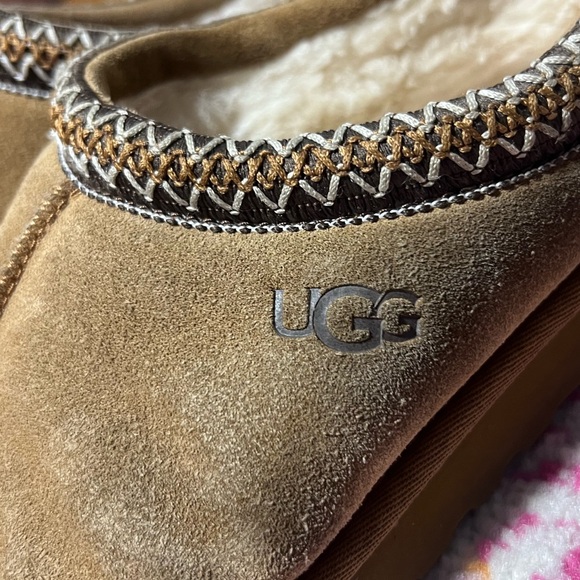 UGG Tasman Slippers Chestnut Clogs Size 8 - Picture 6 of 10